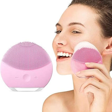 Escova Facial de Limpeza Sónica ROSA - OnLike